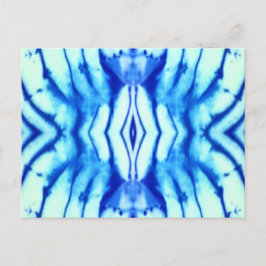 Shibori Tie Dye Post Kaart