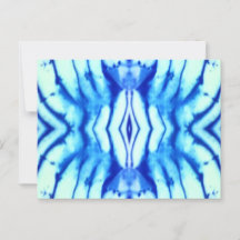 Shibori Tie Dye Post Kaart