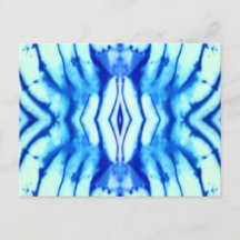 Shibori Tie Dye Postkaart