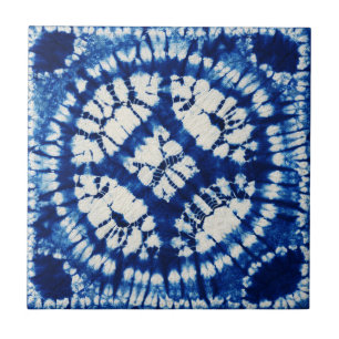 Shibori Tie Dye South Zeeen Indigo Batik Tegeltje