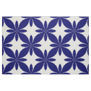 Shibori Tie-kleurstofstijl Geometrische ventilator Stof