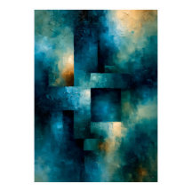 Shibui Azure Monoliet Japan geïnspireerde Textuur