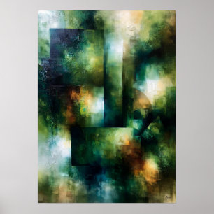 Shibui Weelderige Patina Japan-Inspireerde Textuur Poster
