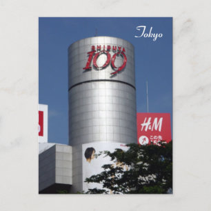 shibuya 109 briefkaart