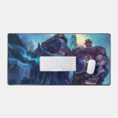 Shield Bearer Gaming Desk Mat | tankkampioenen (Keyboard & Muis)