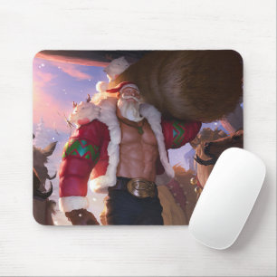 Shield Bearer Gaming Mousepad Pad met krijgerthe Muismat