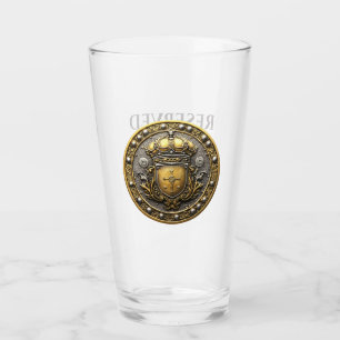 Shield GERESERVEERD Gepersonaliseerde 16 oz Li Glas