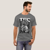 Shield Gray T-shirt (Voorkant volledig)