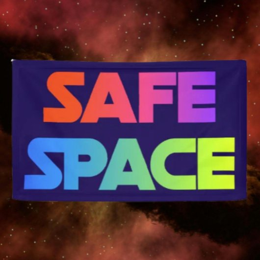 Shield of Pride Banner – SAFE SPACE Statement