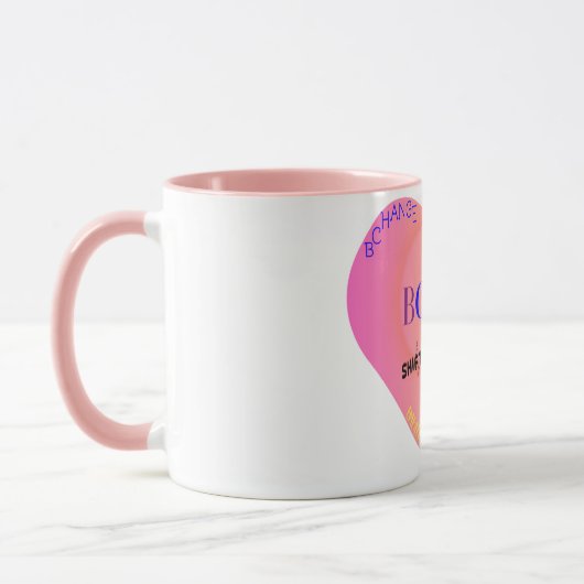 Shift Happt Mug - Changement avec le coeur (Gauche)