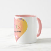 Shift Happt Mug - Changement avec le coeur (Devant droit)