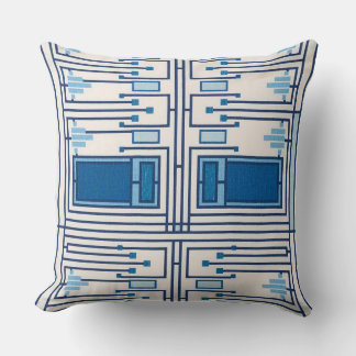 Shifting Grid Designer Coussin