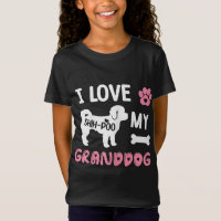 Shih-poo hond oma geschenken Ik hou van mijn opa h