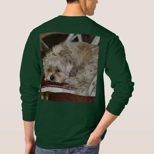 Shih poo t-shirt (Achterkant)