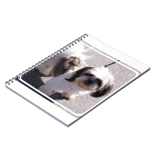 Shih Tsu Puppy notebook Notitieboek (Linkerzijde)