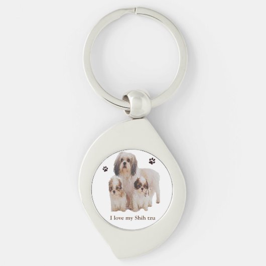 Shih-tsu Sleutelhanger (Voorkant)