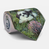 Shih Tzu (A) bij de Seine Stropdas (Opgerold)