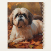 Shih Tzu à l'automne Feuilles automne Inspire (Dos)