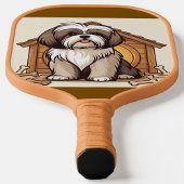 Shih Tzu Art  Pickleball Paddle