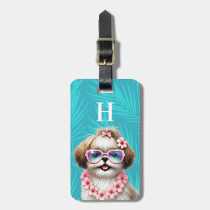 Shih Tzu Bagage Label