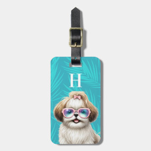 Shih Tzu Bagage Label