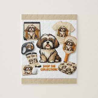 Shih Tzu Boutique Collection Puzzle  Legpuzzel