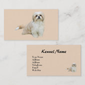 Shih Tzu Breeder Visitekaartje (Voorkant / Achterkant)