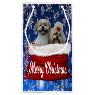 Shih tzu Cadeau Sac Noël