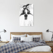 Shih Tzu Canvas Afdruk (Insitu (Slaapkamer))