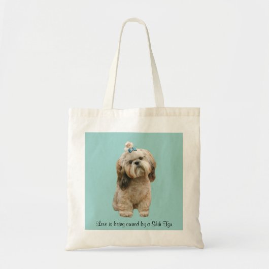 Shih Tzu Canvas tas (Voorkant)
