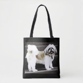 Shih Tzu Canvas tas (Voorkant)