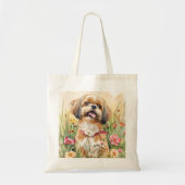 Shih Tzu Canvas tas - Schattigee Canvas tas (Voorkant)