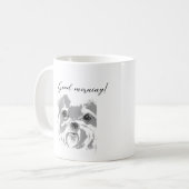 Shih Tzu Chien café Mug (Devant gauche)