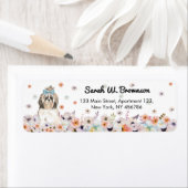 Shih Tzu Chinese Dog Etiket (Insitu)