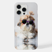 Shih Tzu Cool fun mignon Photo Custom Monogramme