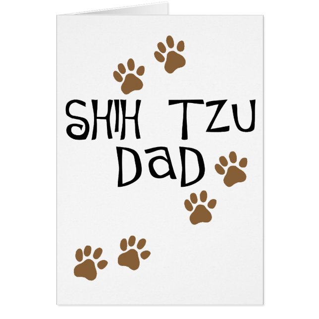 Shih Tzu Dad (Voorkant)