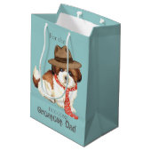 Shih Tzu Dad Medium Cadeauzakje (Achterkant Gekanteld)