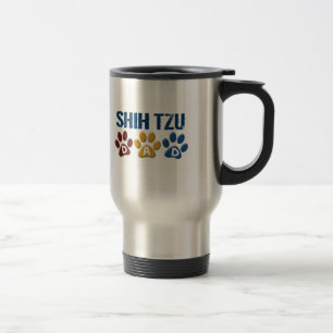 SHIH TZU Dad Paw Print 1 Reisbeker