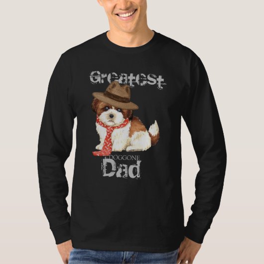 Shih Tzu Dad T-shirt (Voorkant)