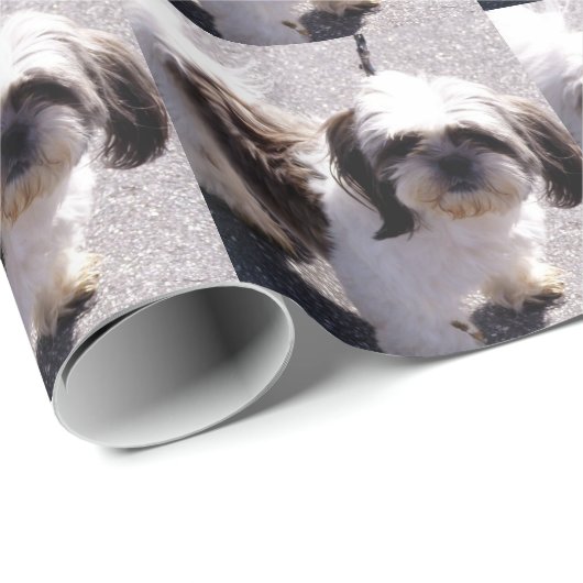 Shih Tzu Dog Cadeaupapier (Rol Hoek)
