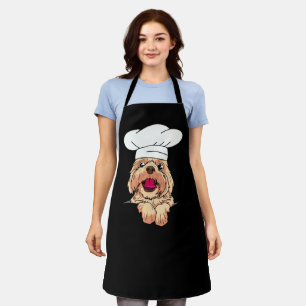Shih Tzu Dog Chef Schort