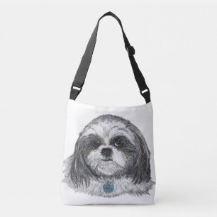 Shih Tzu Dog Crossbody Tas
