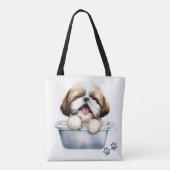 Shih Tzu Dog Draagtas (Achterkant)