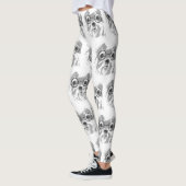 Shih Tzu Dog Glasses Leggings (Links)