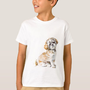 Shih Tzu Dog Kinder Tee Shirt