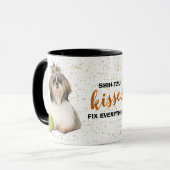 Shih-Tzu Dog Kisses Fix Alles Mok (Voorkant links)