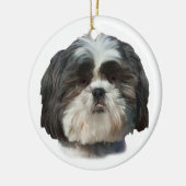 Shih Tzu Dog Ornament (Links)