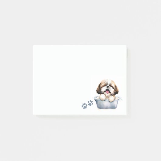 Shih Tzu Dog Post-it® Notes (Voorkant)
