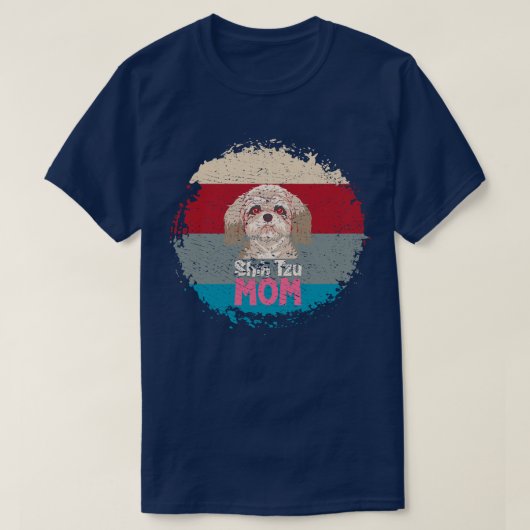 Shih Tzu Dog T-shirt (Design voorkant)