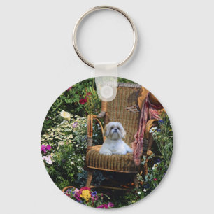Shih Tzu Garden Sleutelhanger